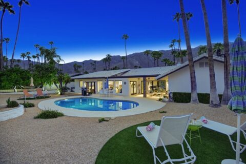 palm springs vacation rental with a pool