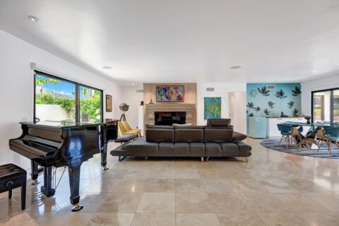 vacation rental with large living room